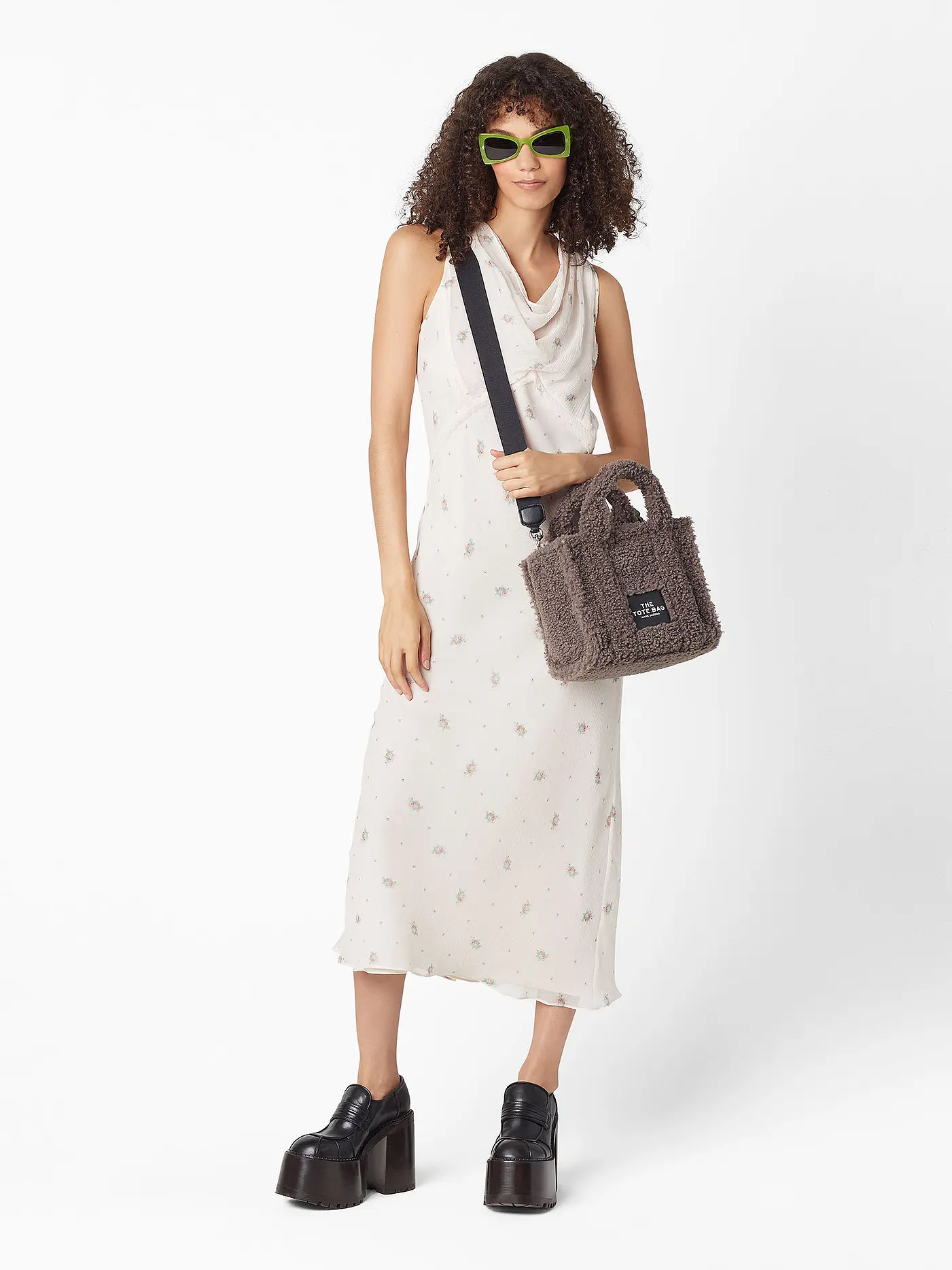 MARC JACOBS | Tasche - Tote Bag THE SMALL TOTE FAKE FUR | 